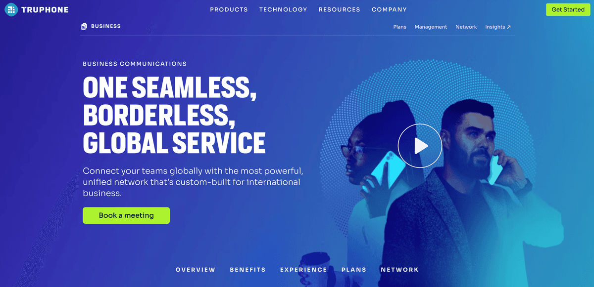 Truphone business website